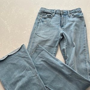 Just Black Denim Flare Blue Jeans Size 26